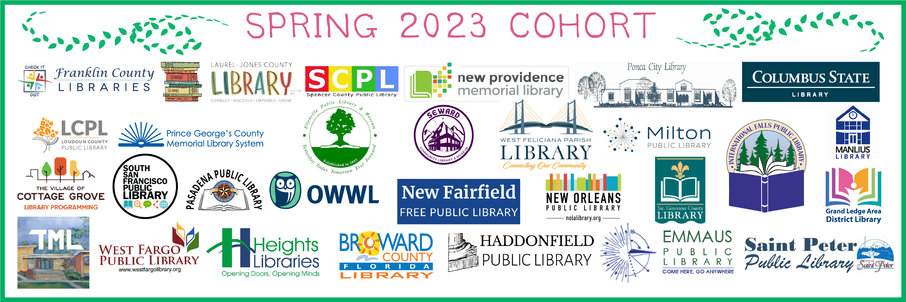 Spring 2023 Cohort for EBOW (Site 7)